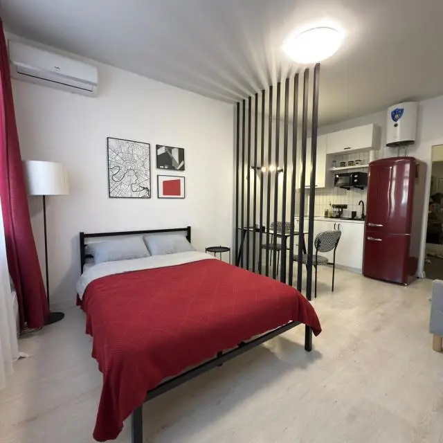 Real photos of Cozy studio at the Riga railway station 