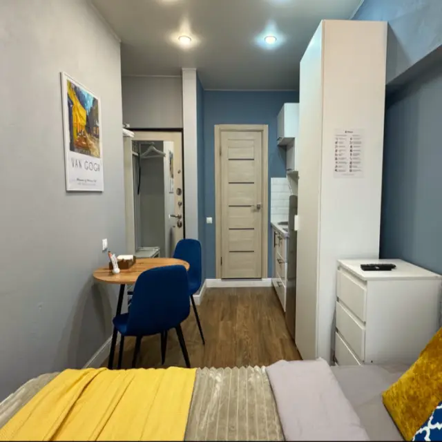 Real photos of Ma-Three apartments on 1A Amurskaya St., building 2