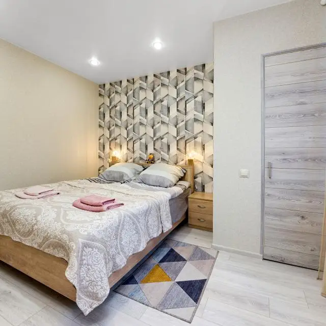 Real photos of Svoi apartments on Dunaevsky Street