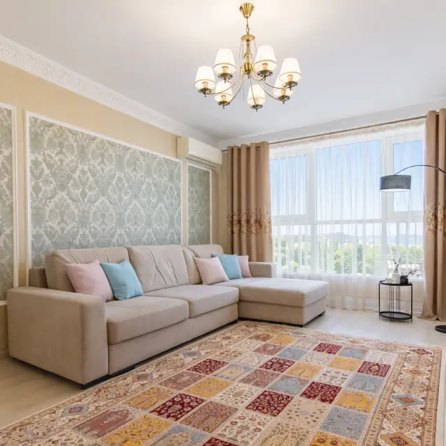 Real photos of Vegas apartments on 192 Rodionova Street, building 3