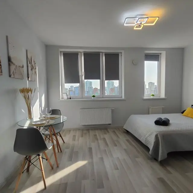 Real photos of Studio apartments on Akademika Parina street 35