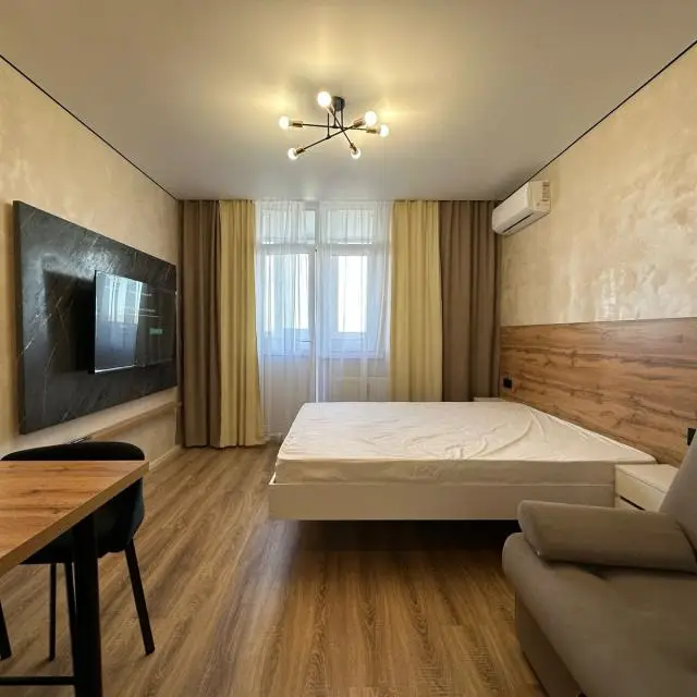 Real photos of Studio apartment from the company Home Hotel on Uralskaya, 2/25