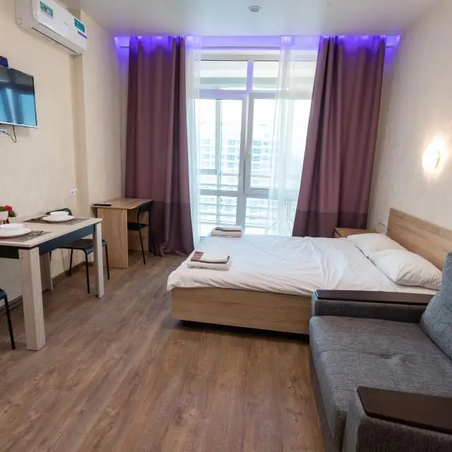 Real photos of ONEDAY apartment on Flotskaya street 7 k 4 26th floor N2