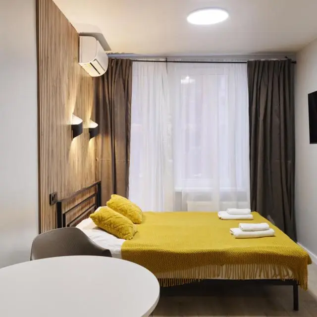 Real photos of MOKO Apartments at 20 Novoostapovskaya Street 