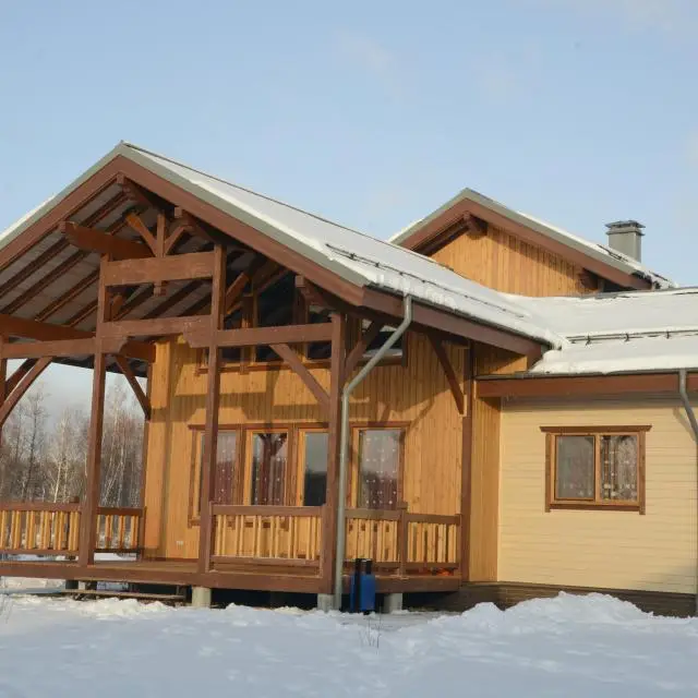 Real photos of Cottage B4 at the recreation center Novinki Park