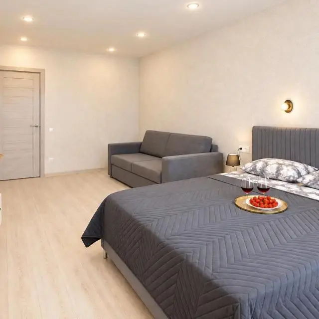Real photos of Apartment "GERMAN VILLAGE" on Atlanticheskaya St. , 2k1