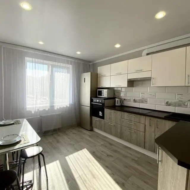 Real photos of Apartment from the Home Hotel company on the Brothers Khusainov, 2