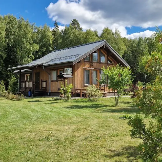 Real photos of A1 cottage at the recreation center Novosti Park 