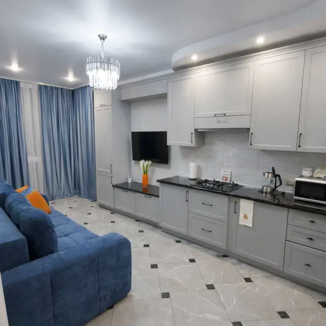 Real photos of 5-star apartment on 1A Shamil Dzhikaev Street