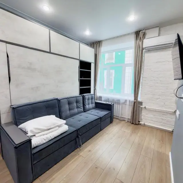 Real photos of Studio in the center of Moscow Apartwell.