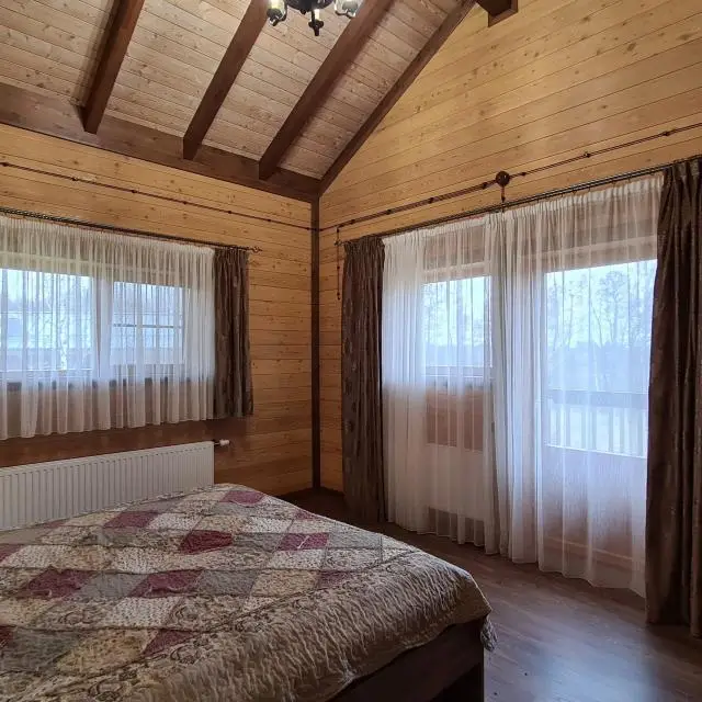 Real photos of Cottage A5 at the recreation center Novosti Park