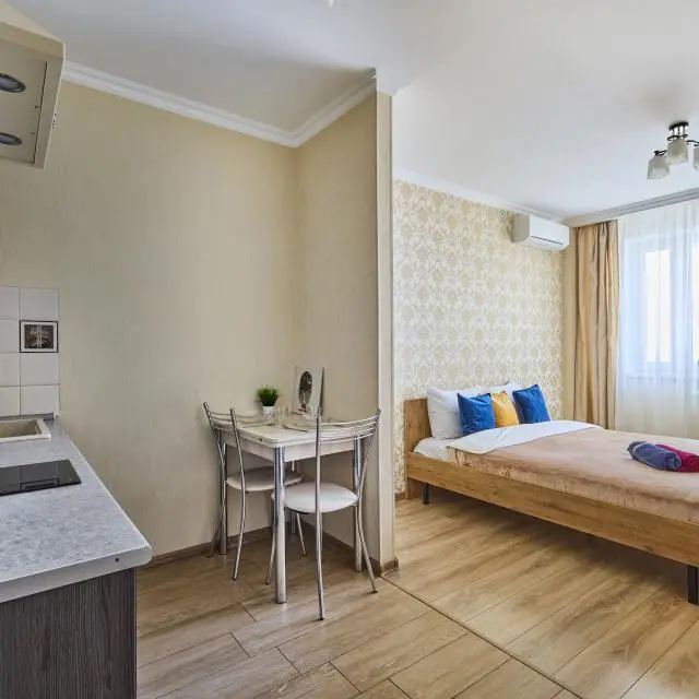 Real photos of Studio in a business class building near the Airport|Mega shopping center|RAILWAY station