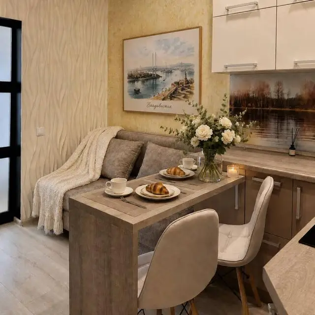 Real photos of The apartment "Spent the night" on Makhalina street 10
