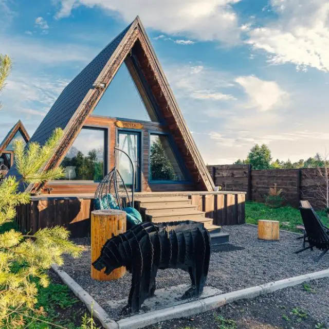 Real photos of Hut house 