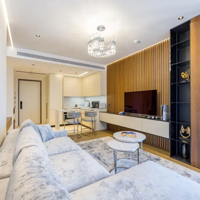 Реальные фото Апартаменты Люкс 2х-комнатные в 5* комплексе Поклонная 9 