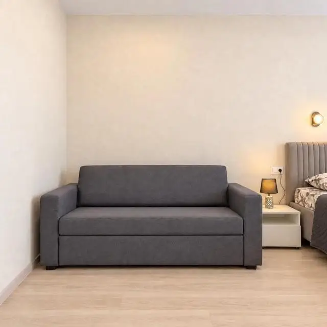 Real photos of Apartment "GERMAN VILLAGE" on Atlanticheskaya St. , 2k1