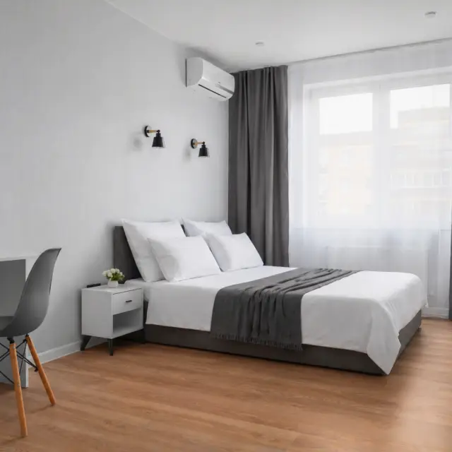Real photos of Cozy apartment in the residential complex Breath | 4 guests | near the Lyubimovo shopping center | 25 minutes to Galitsky Park.