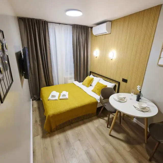 Реальные фото MOKO Apartments на улице Новоостаповская 20