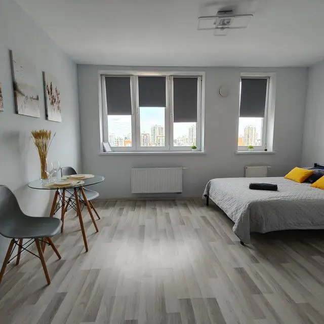 Real photos of Studio apartments on Akademika Parina street 35