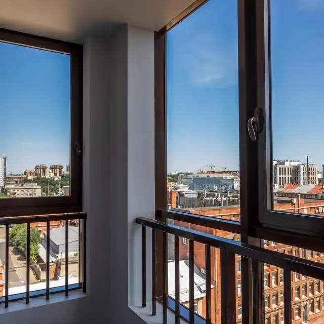 Real photos of Skylight apartments at the Moscow Gate on Zastavskaya Street 44
