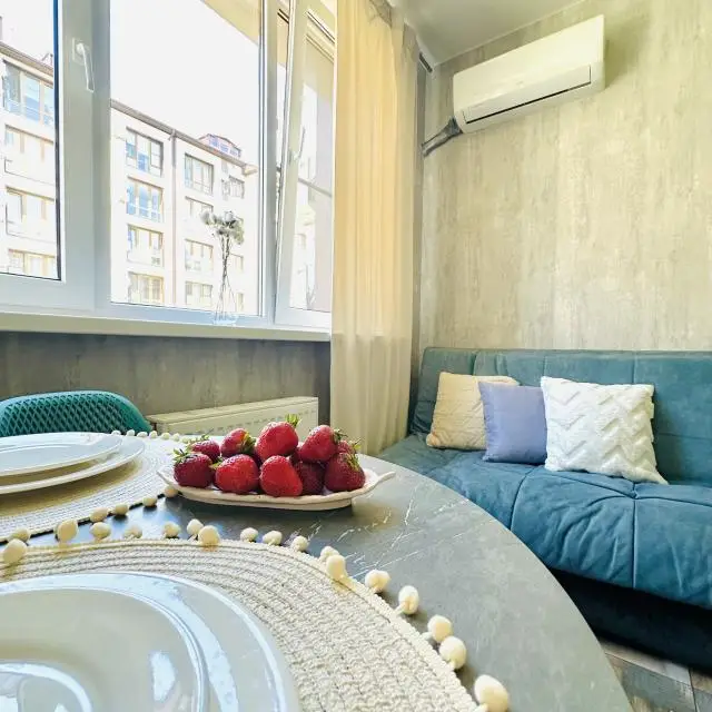 Real photos of Arkadia Apartments on Beregovaya Street 1 building 12