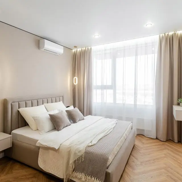 Real photos of Designer 1-room apartment with a projector | G-Drive Arena | up to 4 guests