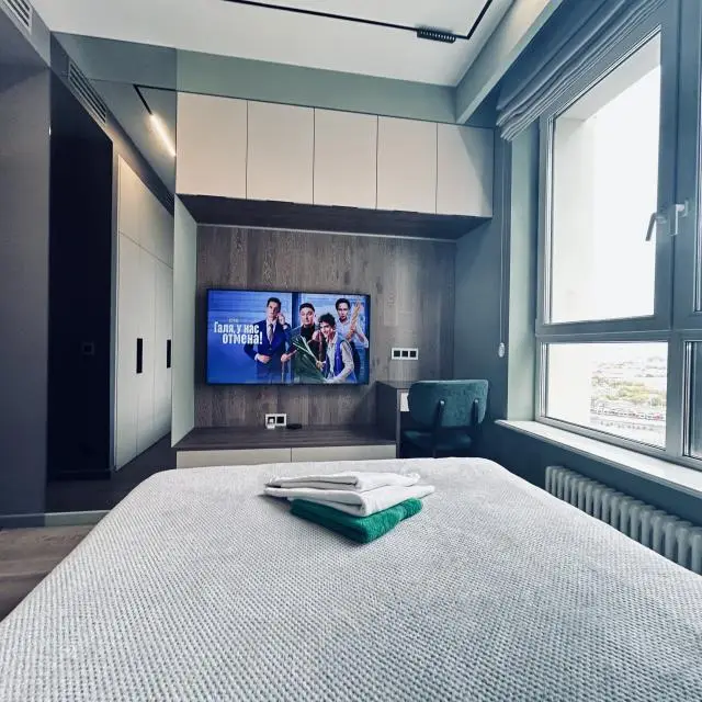 Реальные фото Apartament Сity (Апартамент Сити) на набережной Шелепехинская