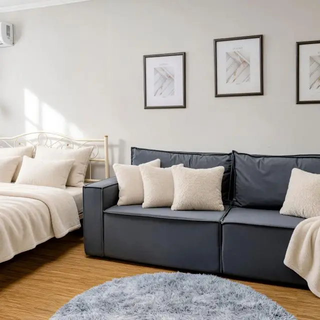 Real photos of The apartment is available on Krasnaya Presnya street 11