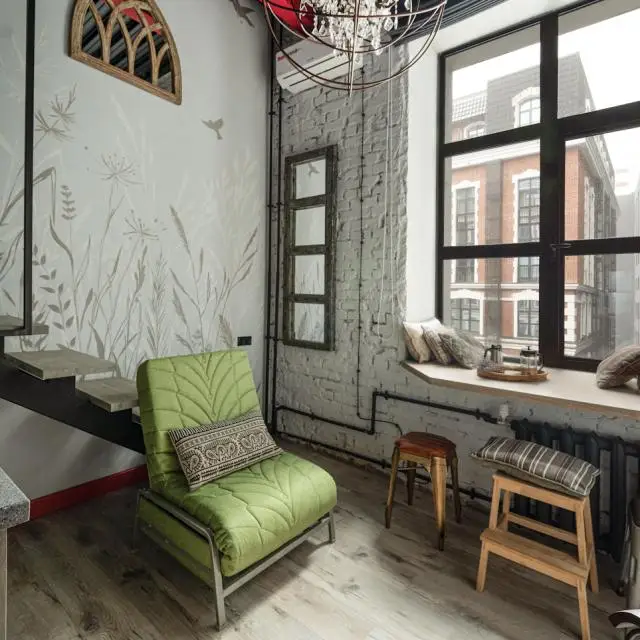 Real photos of Soho Bohemian Loft on Nizhnyaya Krasnoselskaya Street