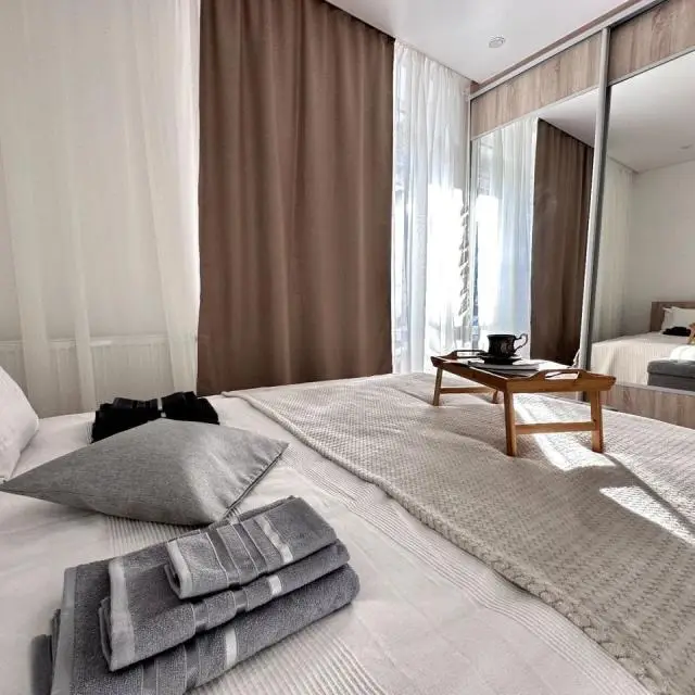 Real photos of Apartments on Krasnolesya street 54