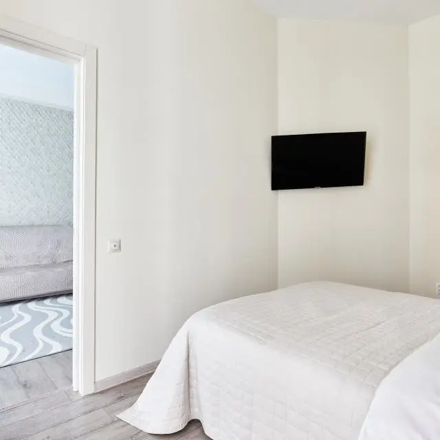 Real photos of Apartment with a separate bedroom and balconies 100 m from the sea