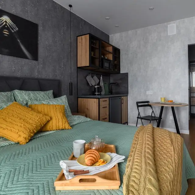 Реальные фото Апартаменты Loft на улице Среднерогатская
