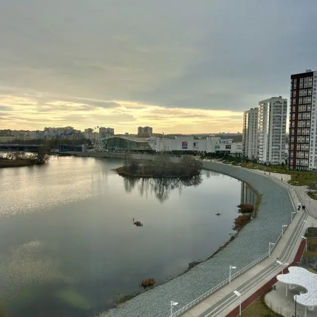 Real photos of the apartment has a great view
