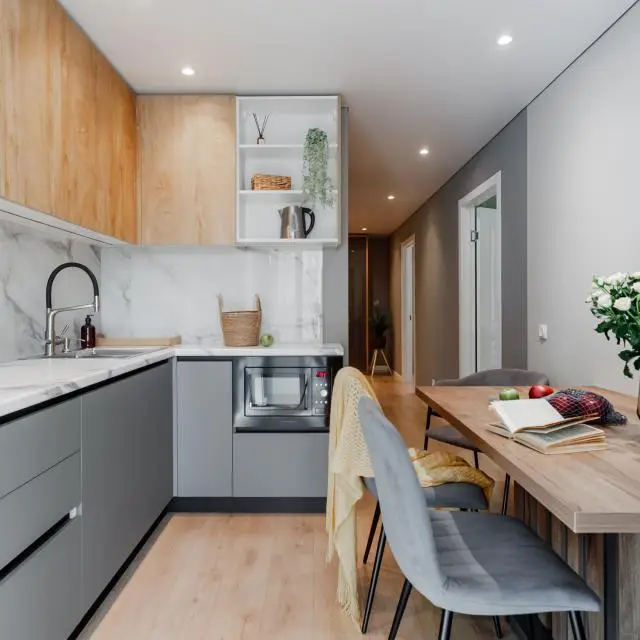 Real photos of Our apartments are located on Lenin Avenue 251