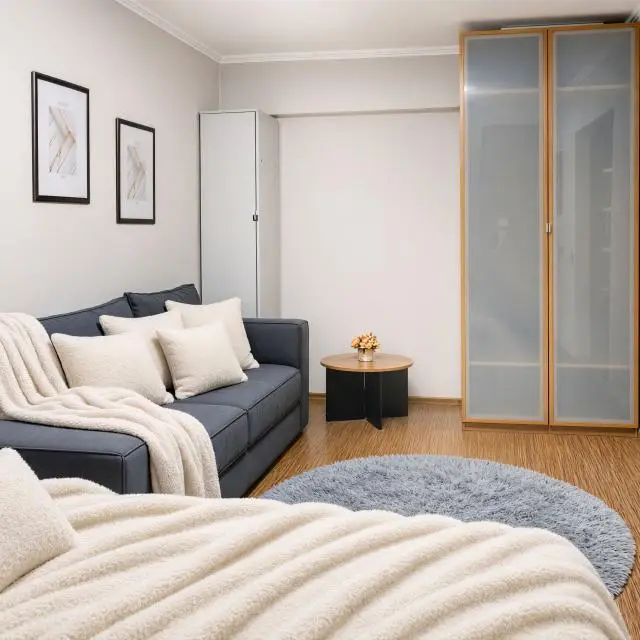 Real photos of The apartment is available on Krasnaya Presnya street 11