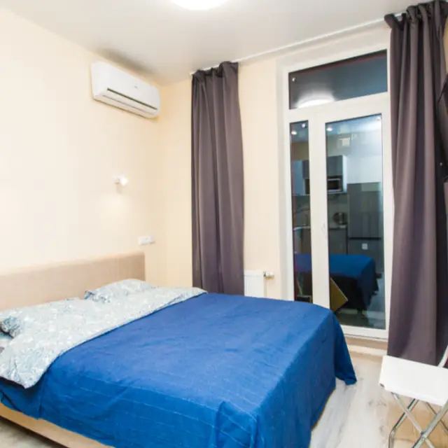 Real photos of Ma-Three apartments on Sosnovaya St. 1k2