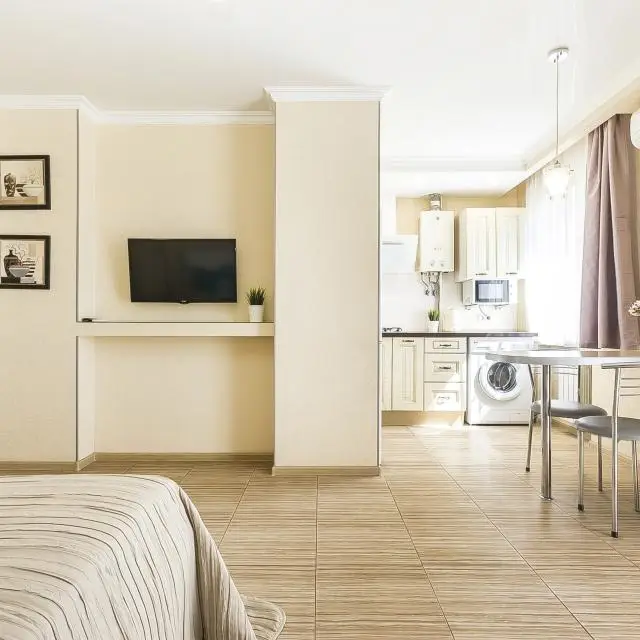 Real photos of ApartGroup apartments on Komsomolskaya street 55