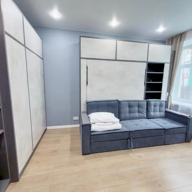 Real photos of Studio in the center of Moscow Apartwell.