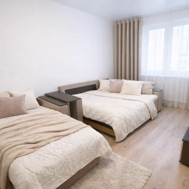 Real photos of Vegas apartments (Vegas apartments) on the avenue of Heroes of Donbass 7