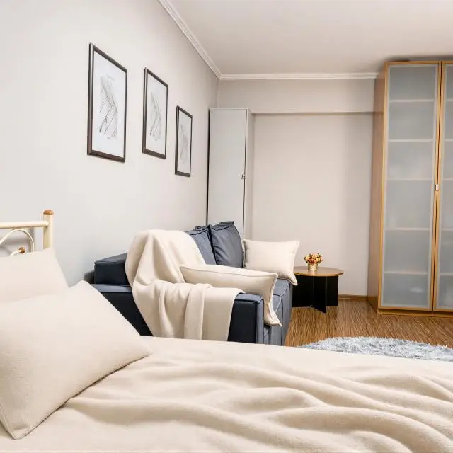 Real photos of The apartment is available on Krasnaya Presnya street 11