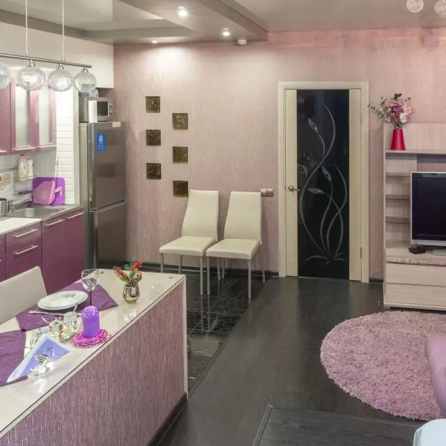 Real photos of DAY&like apartment chain on Ozernaya 7k10