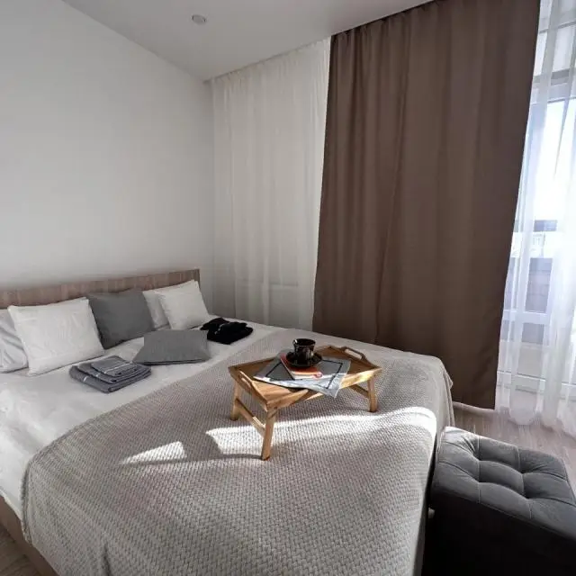 Real photos of Apartments on Krasnolesya street 54