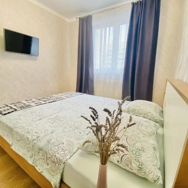 Real photos of PURPLE SUNSET EURO-2 apartment on Krasny Partizan street 1/4k5