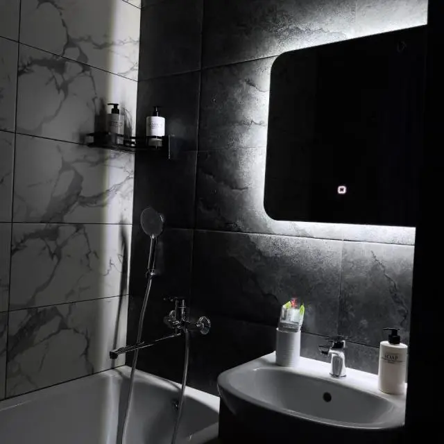 Real photos of 1-room apartment for daily rent in Angarsk, 7 mkr | Interior design | Contactless check-in 24/7 | Accounting documents for business travelers