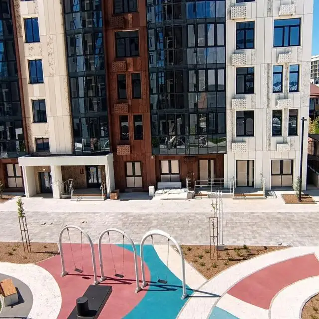 Real photos of Indigo apartments in the residential complex Sandy