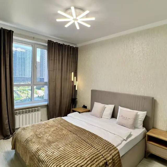 Real photos of Euro two-bedroom stylish apartment 