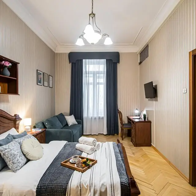 Реальные фото GMApartments (ДжиЭмАпартментс) на бульваре Никитский 12