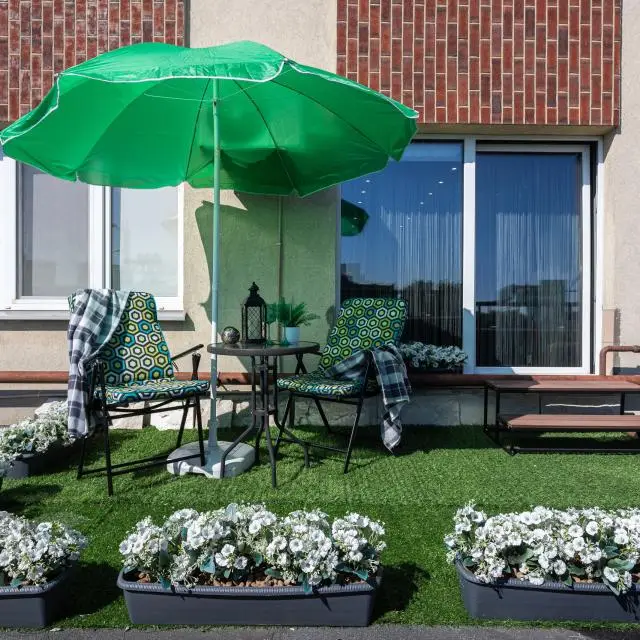 Real photos of Fish Vilagge Luxe apartment on Oktyabrskaya Street 57