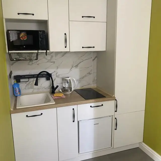 Real photos of Studio apartment with designer renovation