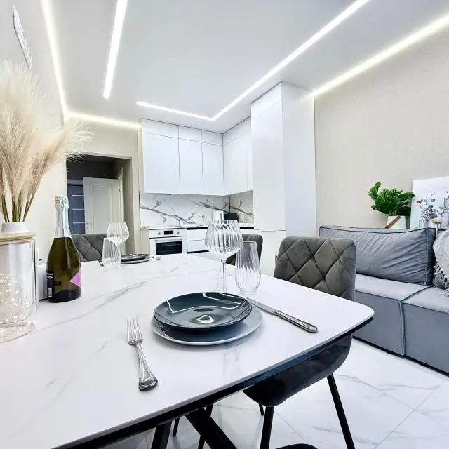 Real photos of Stylish apartment with designer renovation